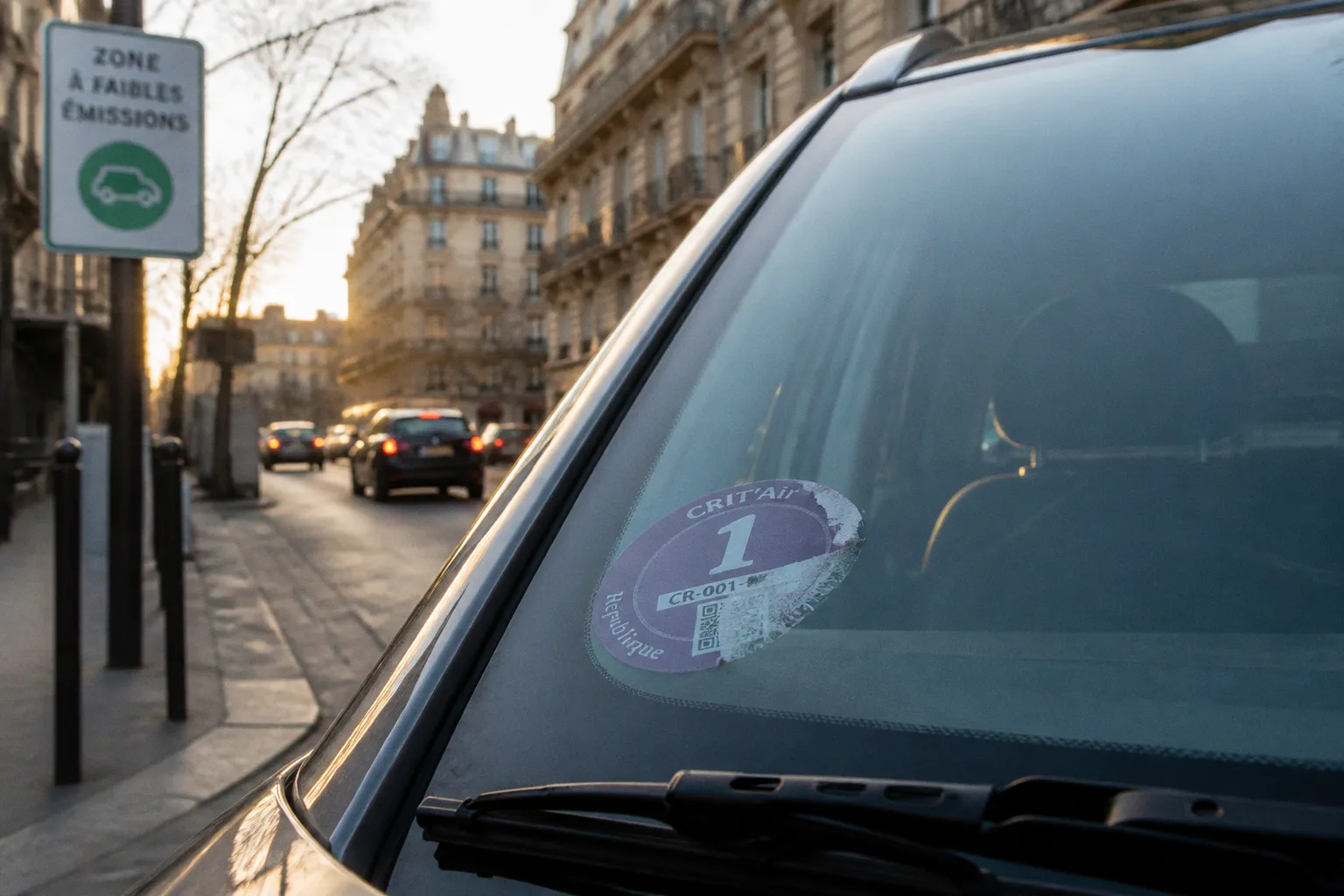 Vignette Crit'Air voiture de location : les pièges à éviter